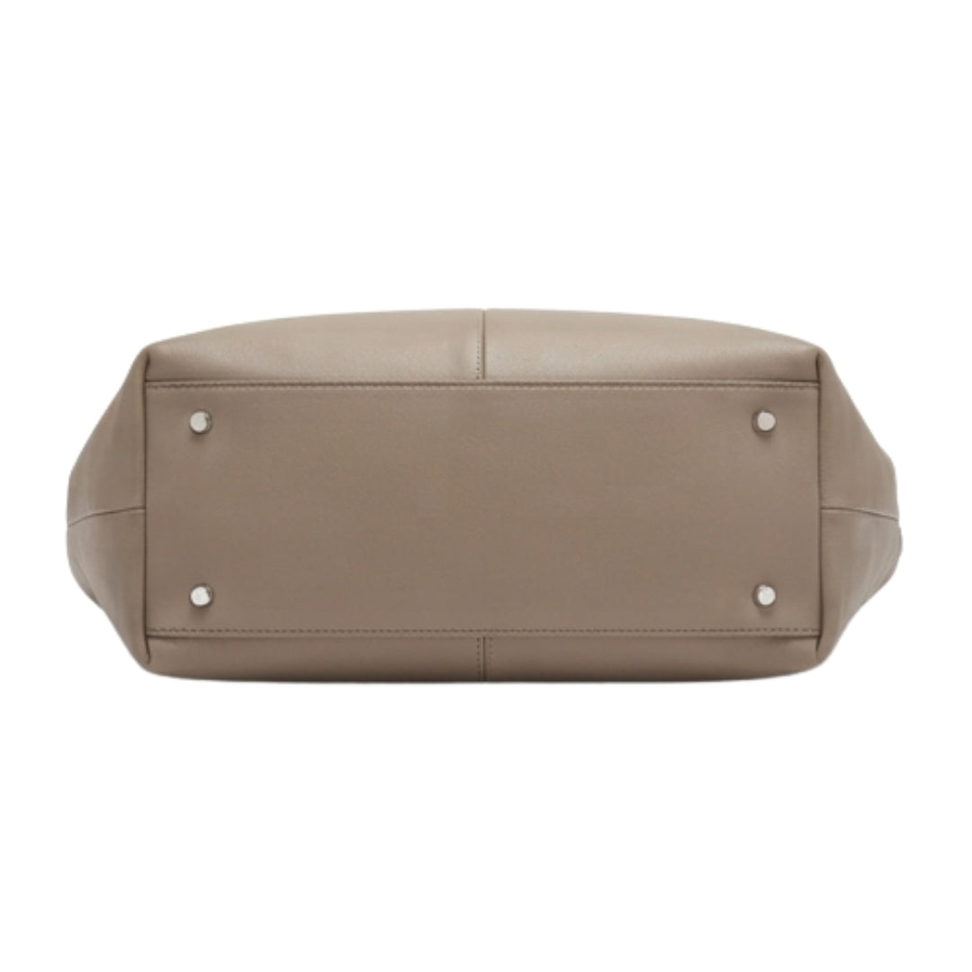 Yavix Leather Tote Shoulder Bag