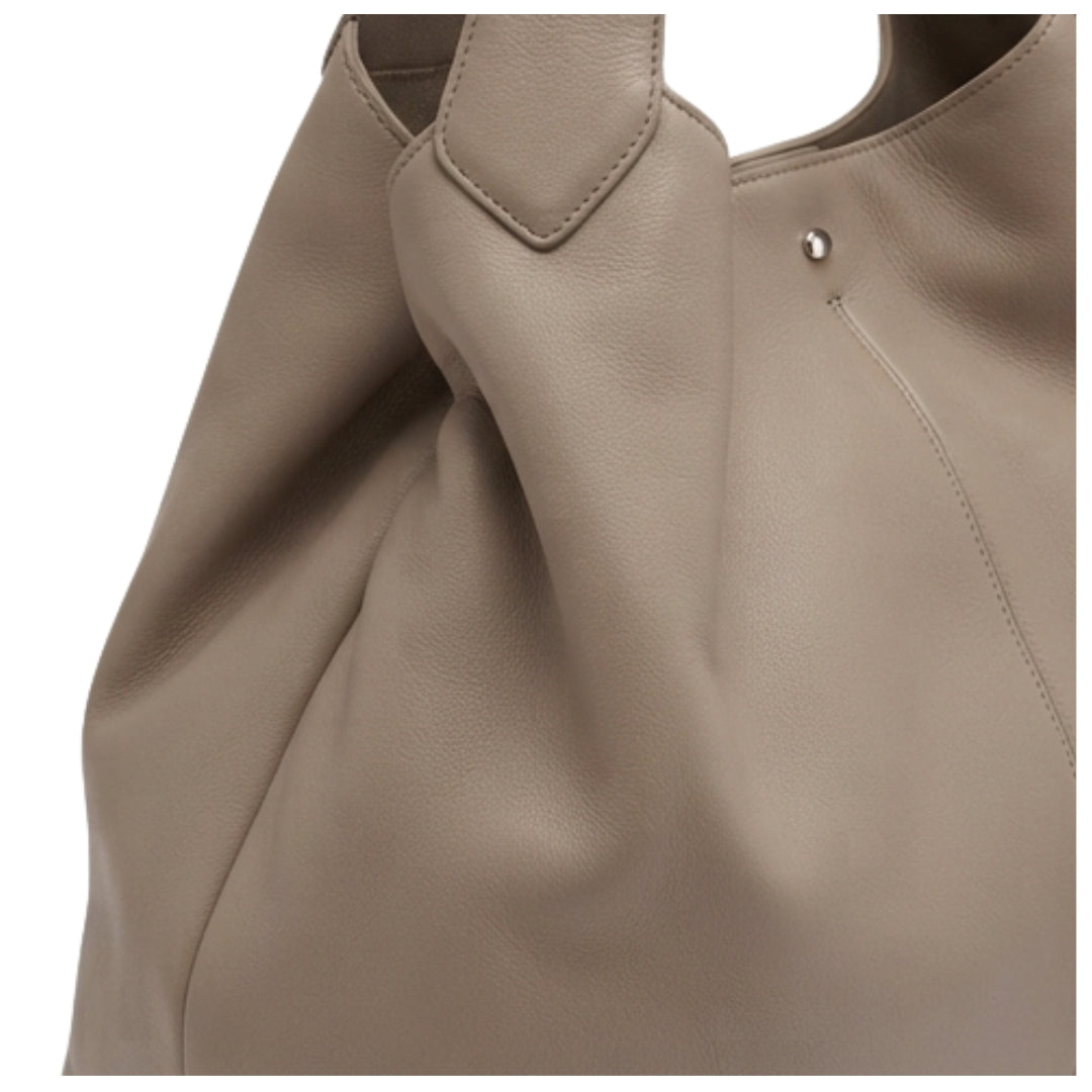 Yavix Leather Tote Shoulder Bag